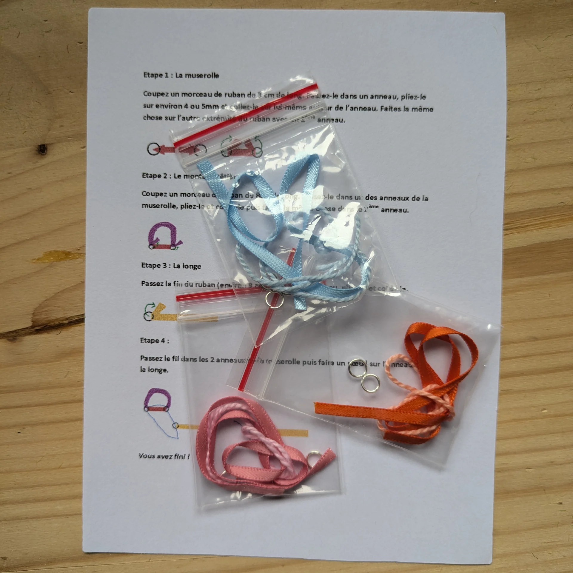 Kit pour faire un licol (Niveau simple)