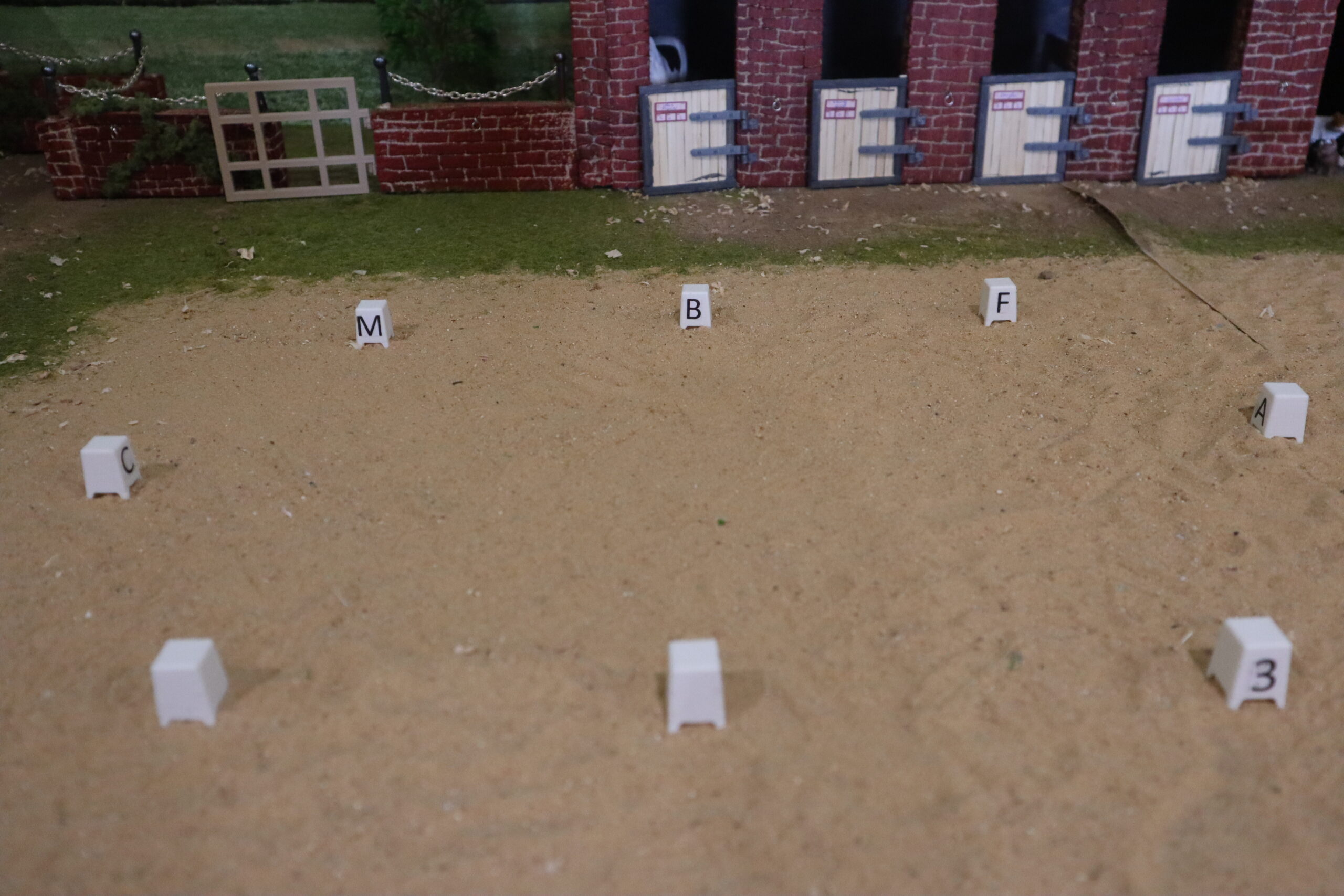 8 plots de Dressage ou numéro d'obstacle – Image 3