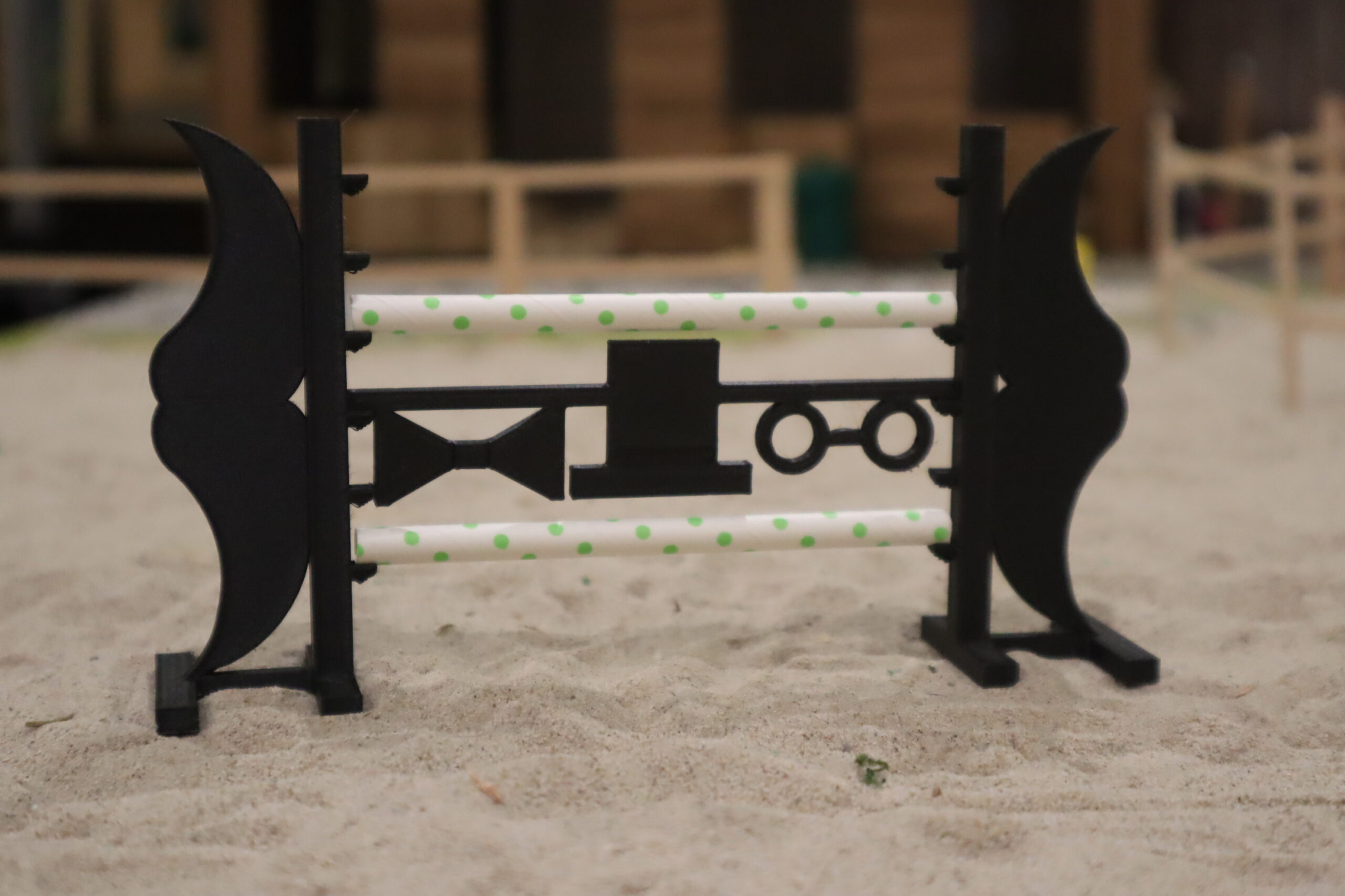 Obstacle moustache noir – Image 2