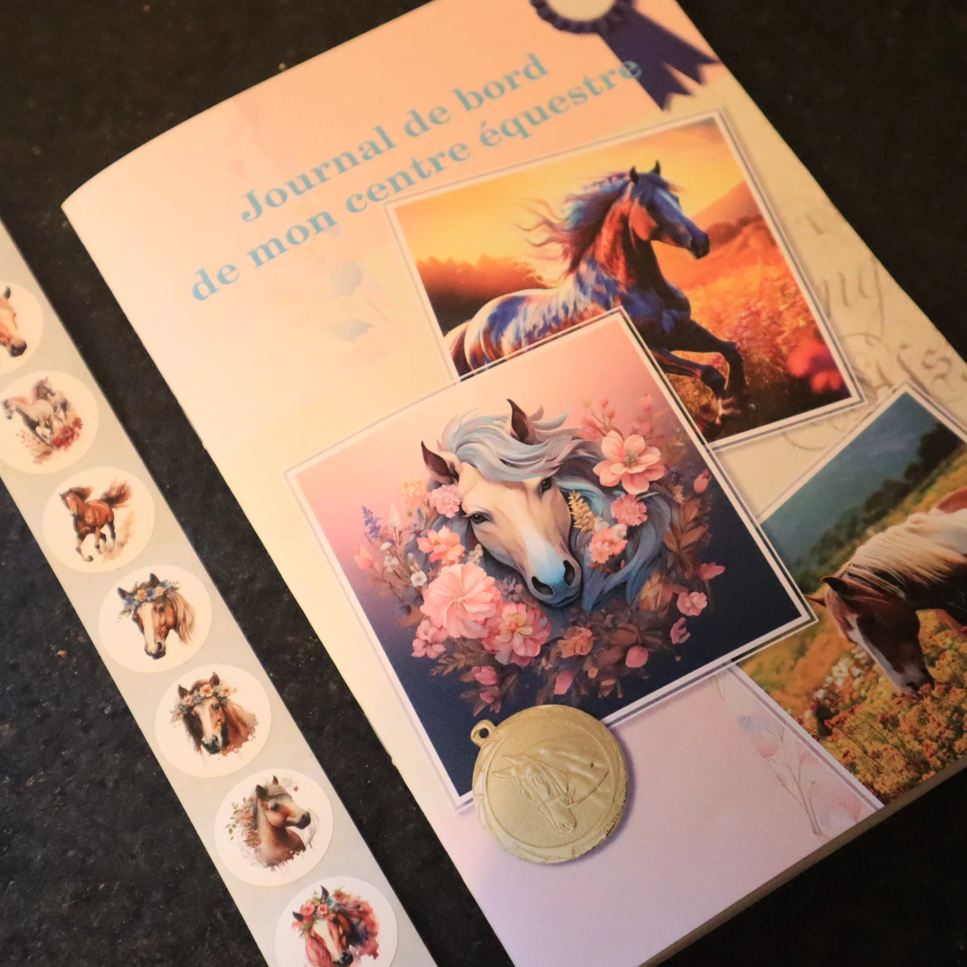 Journal de bord de mon centre équestre