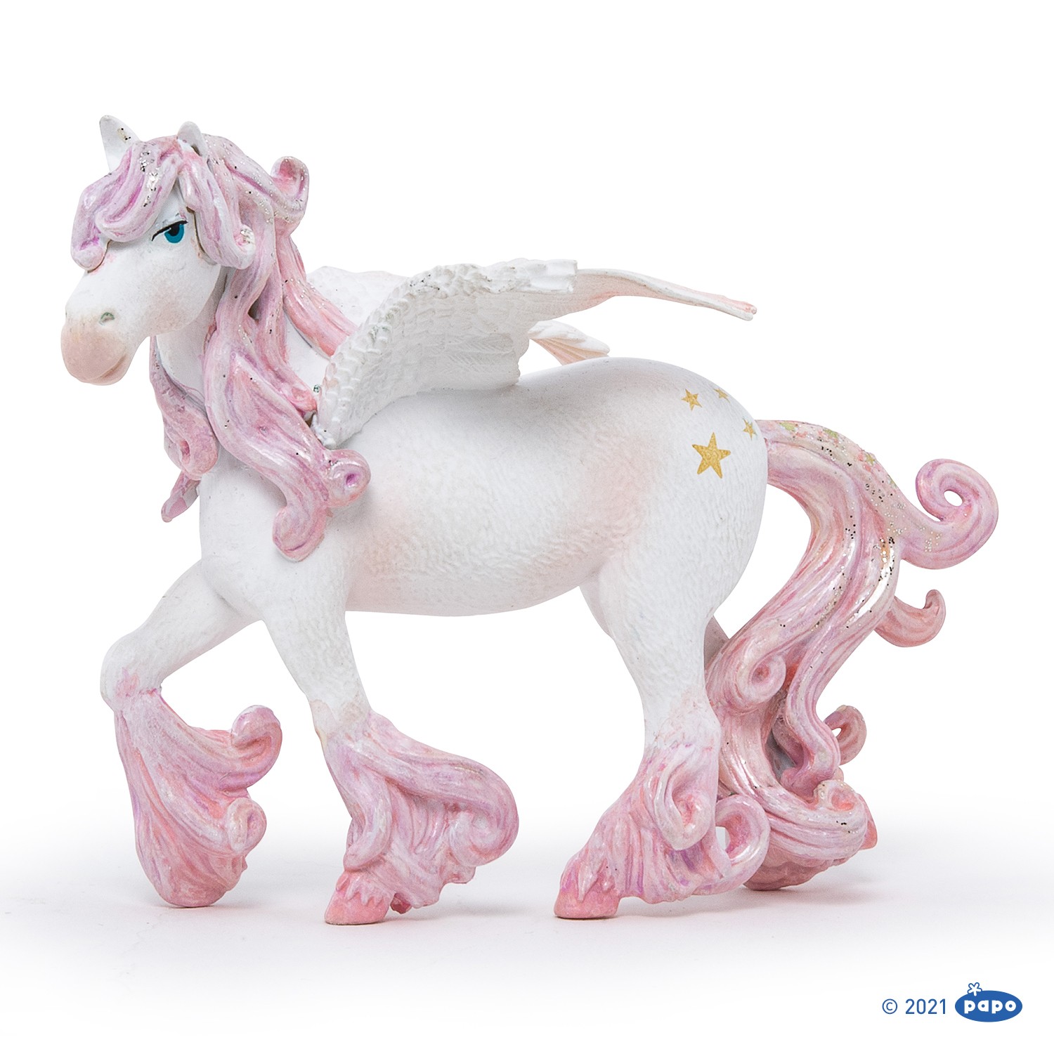 Licorne pégase rose Papo 39205