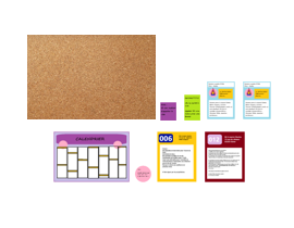 Tableau d'affichage format papier