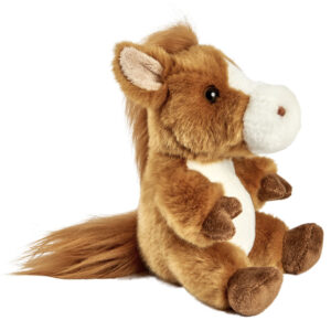 Peluche Cheval Têtabizous 17cmH