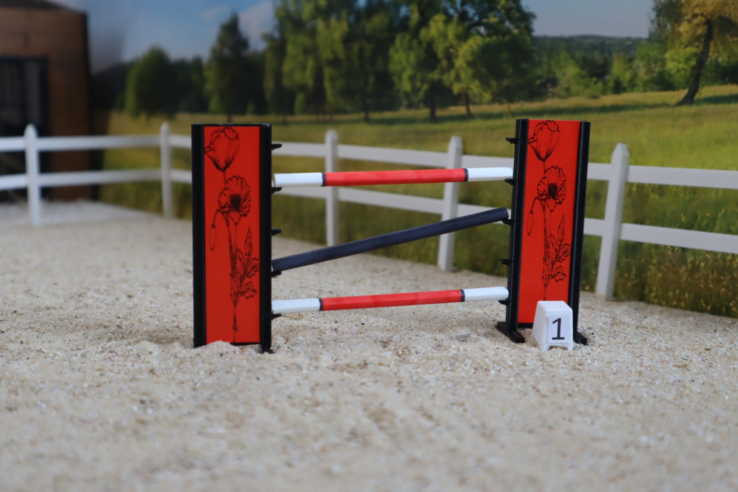 Obstacle de concours COQUELICOT